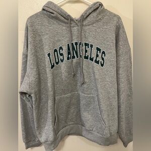 Gray Los Angeles Hoodie